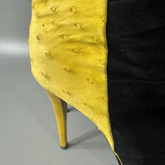 Narciso Rodriguez Tri-color Leather Boots, Size 39.5 - Picture 3 of 11